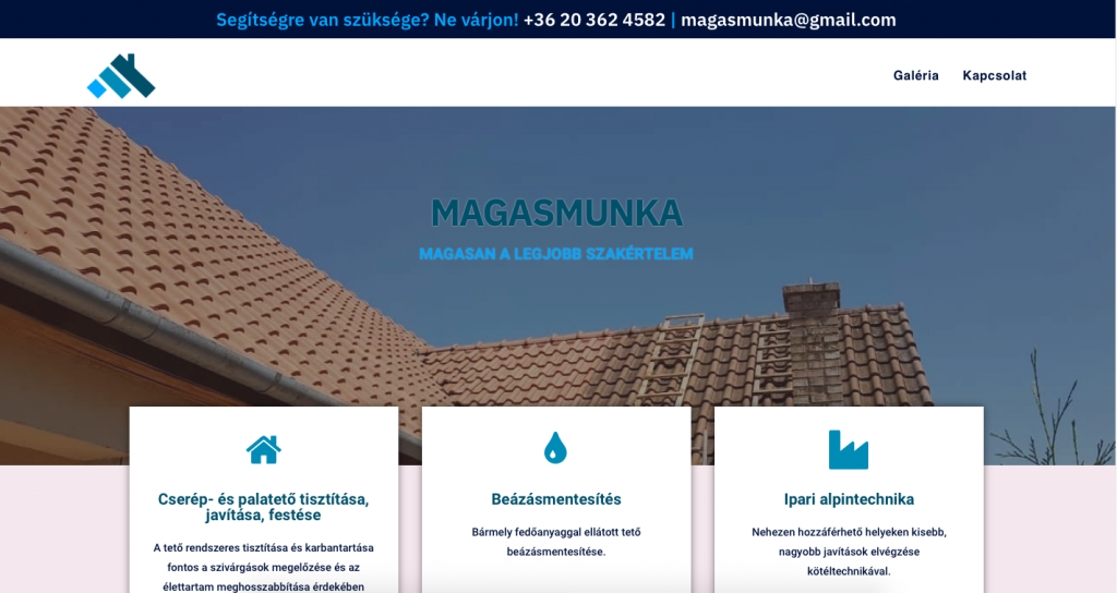 Magasmunka.hu képernyőfotó